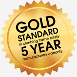 5 year manufacturers warranty