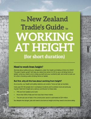 NZ Tradies Guide to Working at Height Cover