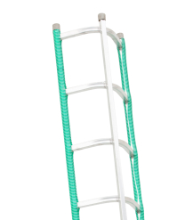 Side rung rubbing strips